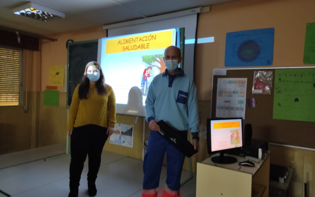 Estudiantes de Alcaudete aprenden de hábitos saludables