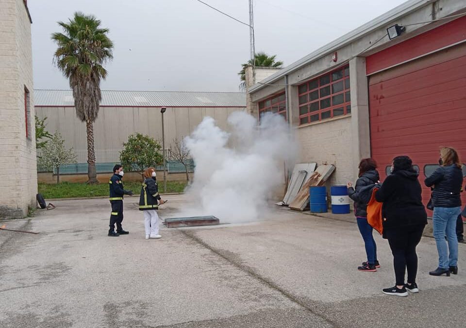 Simulacros de emergencias en La Carolina