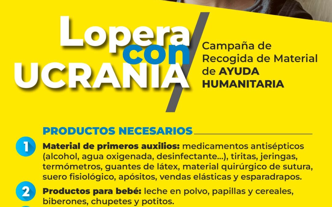Campaña de ayuda humanitaria para el pueblo ucraniano