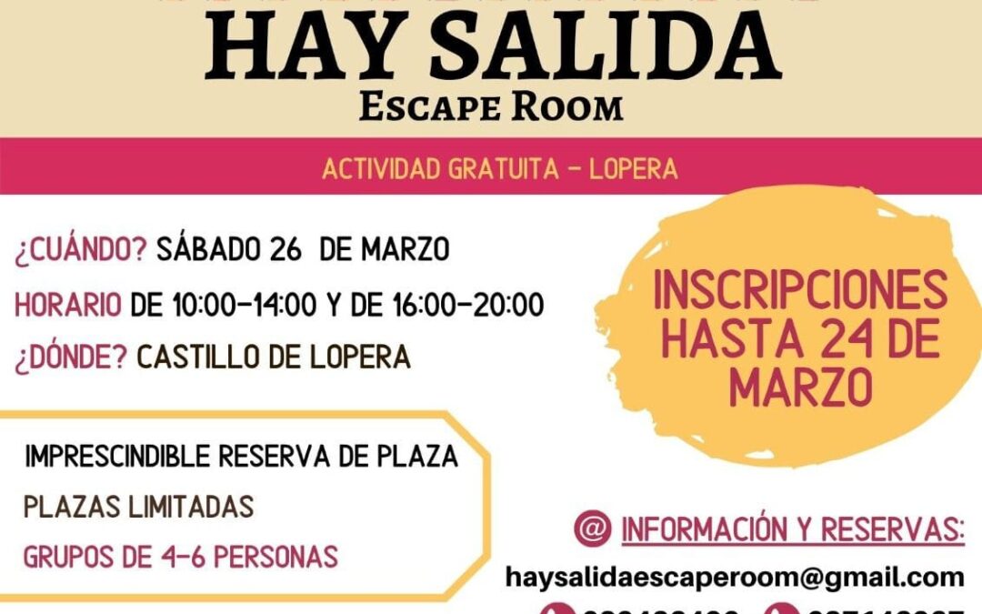 Un Escape Room contra la Violencia de Género
