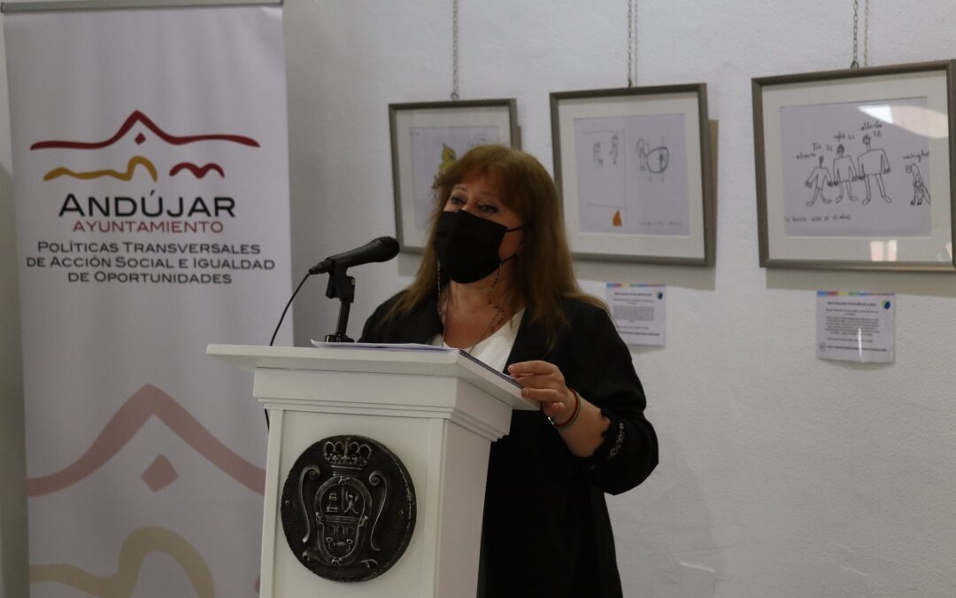 Andújar acoge la exposición itinerante ‘Crecer con miedo: niños y niñas ante la violencia de género’