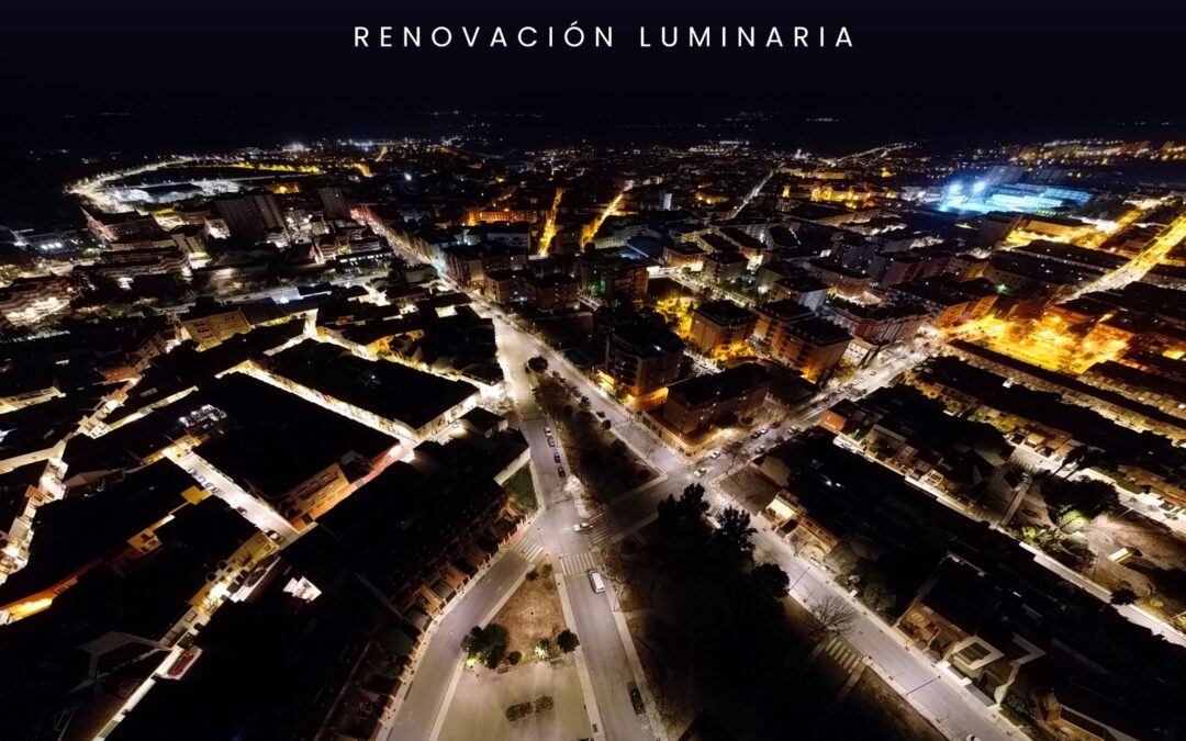 La renovación de luminarias en Linares ya se encuentra al 50%