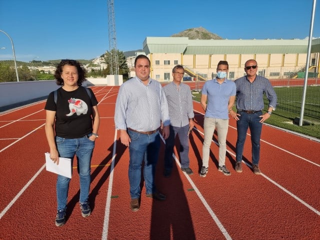 La pista de atletismo de Martos pronto estará lista