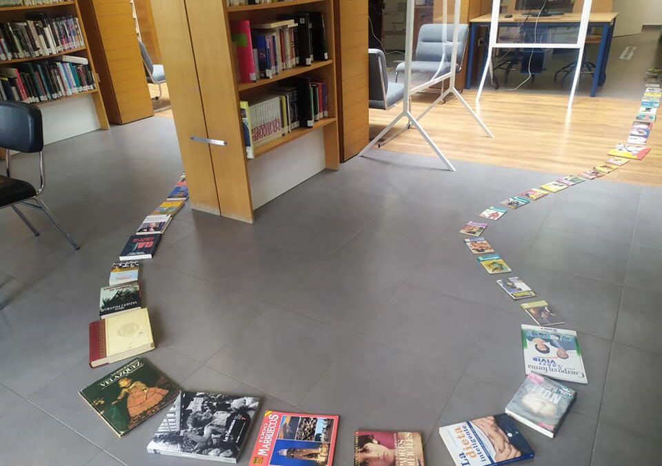 Sendero literario en la Biblioteca Municipal de Alcaudete