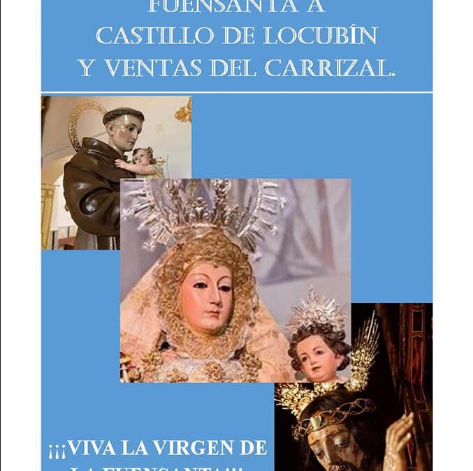 Castillo de Locubín y Ventas del Carrizal preparan la visita de la Virgen de la Fuensanta