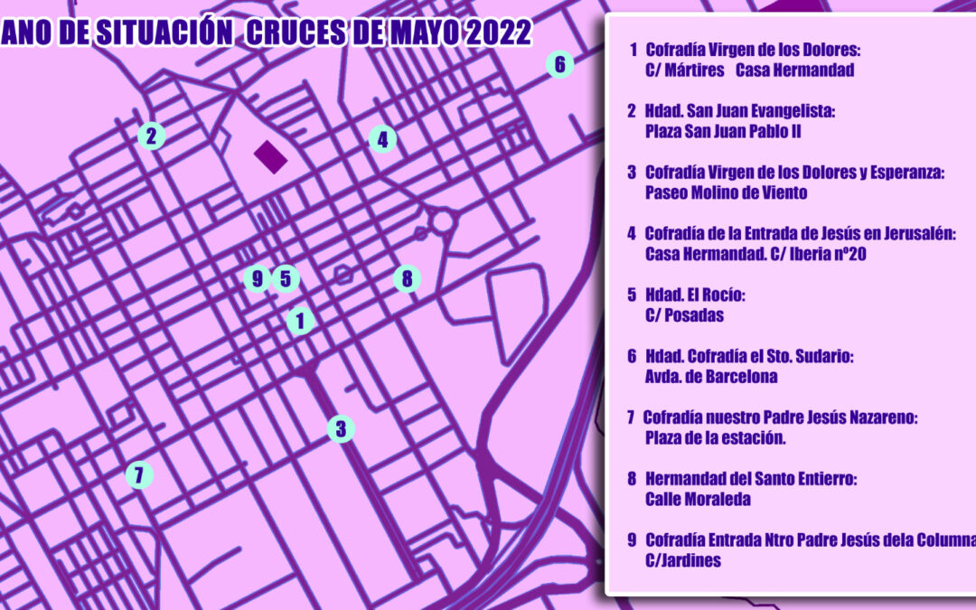 La Carolina se prepara para vivir las Cruces de Mayo