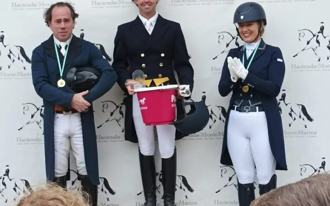 Vicente Jurado, ganador de la prueba grande del Concurso Territorial de Doma Clásica
