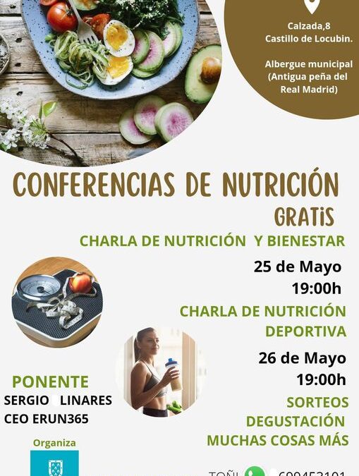 Charlas sobre vida saludable en Castillo de Locubín