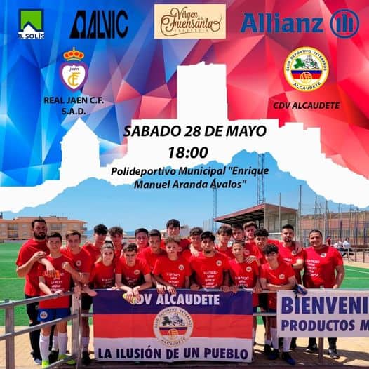 EL CDV Alcaudete recibirá mañana el Título de Campeón de Liga