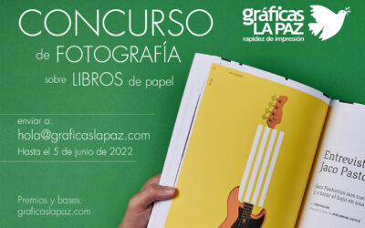 Gráficas la Paz pone en marcha el I Concurso Fotográfico sobre Libros en Papel