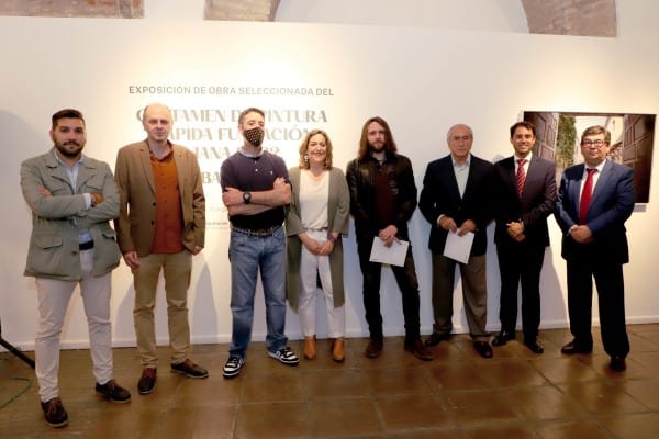 Un alcaudetense, segundo premio del III Concurso de Pintura Rápida ‘Córdoba y sus patios’