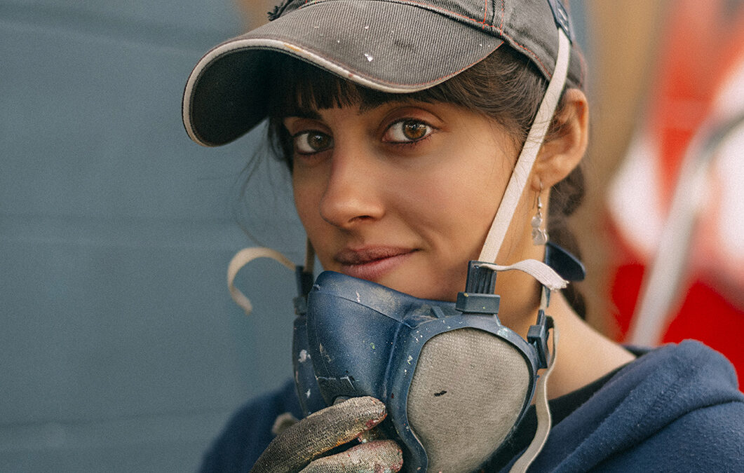 Icat, una artista jienense cuyos graffitis son reclamados por toda España