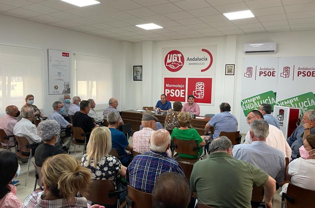 Jacinto Viedma anima a votar masivamente en Marmolejo