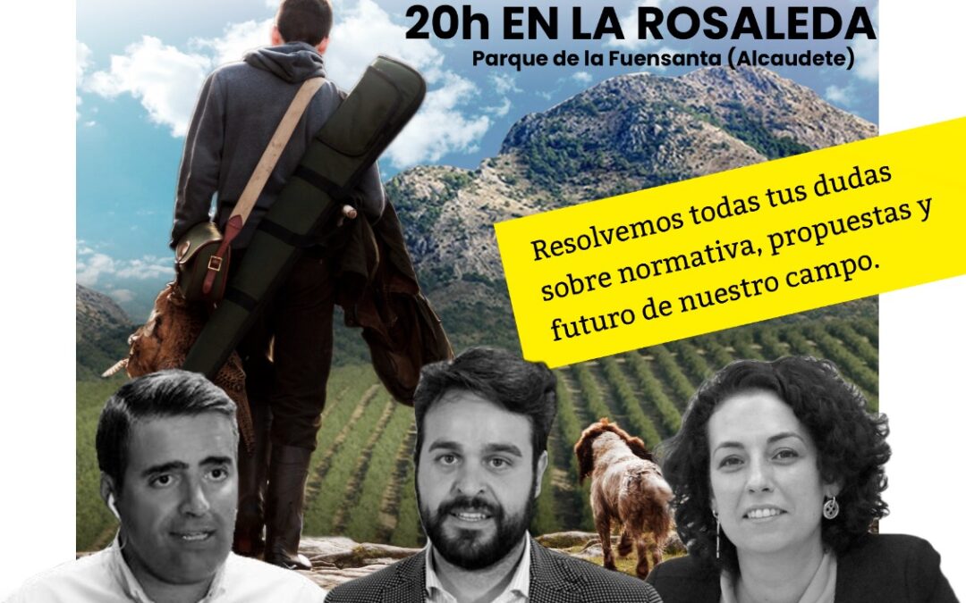 Debate en Alcaudete sobre el presente y el futuro de la Caza, la Agricultura y el Desarrollo Rural