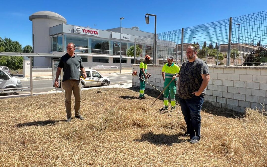 El Ayuntamiento de Andújar pone en marcha el Plan de Limpieza de Solares y Espacios Urbanos del municipio