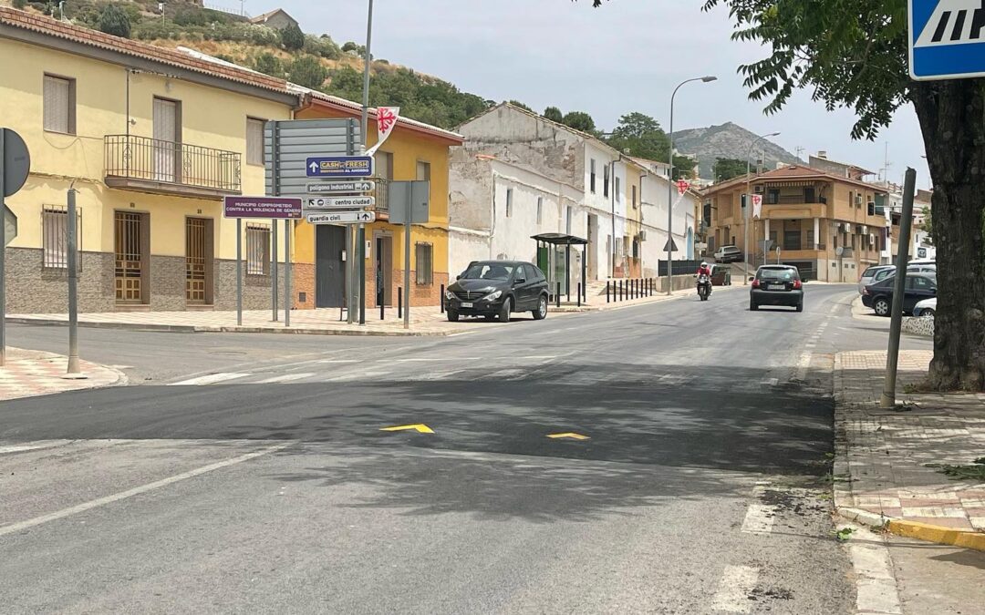 Nuevos badenes en la Avenida Alcalde Fernando Tejero