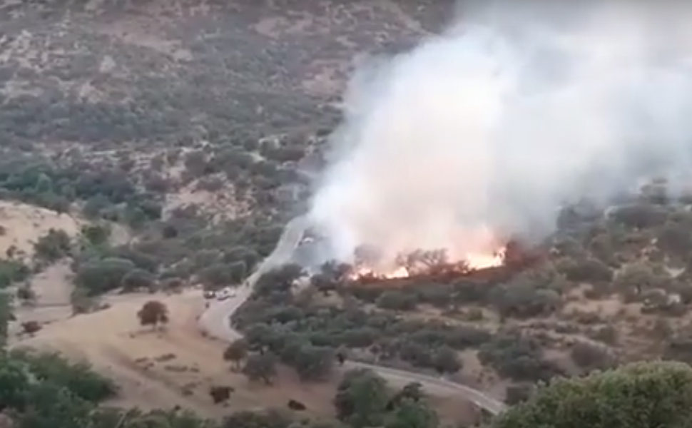 Extinguido el incendio en Arroyo Campana
