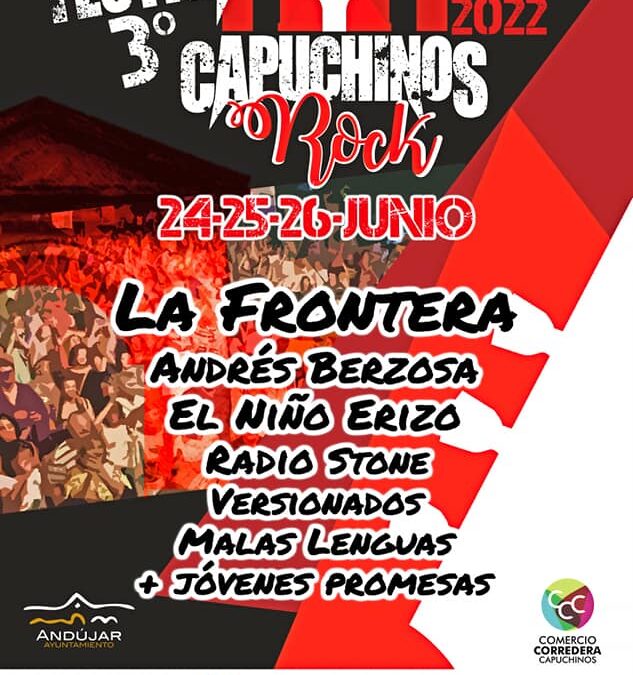 El festival ‘Capuchinos Rock’ regresa con fuerza en su tercera edición