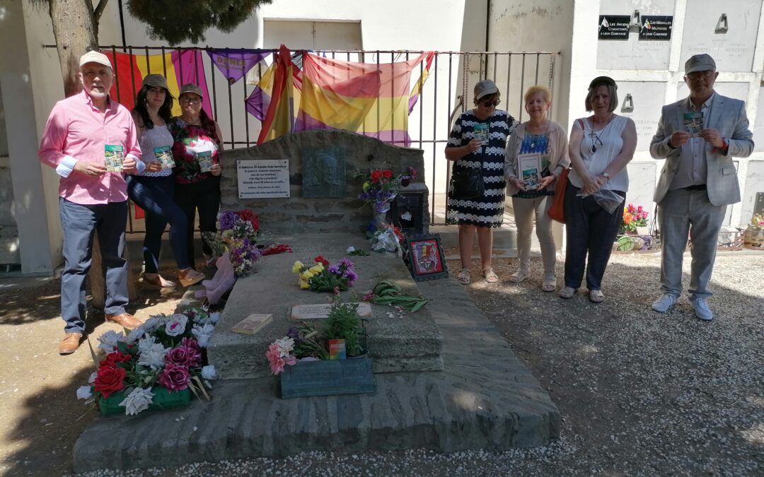 La asociación Anduxar concluye la ruta machadiana