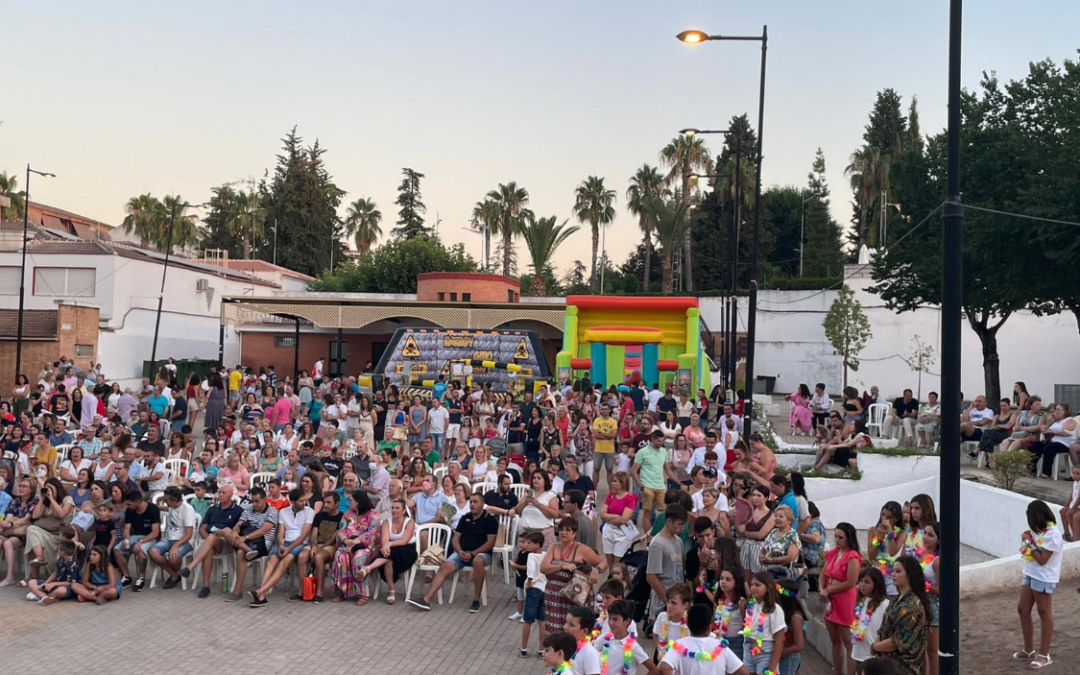 Martos pone broche de oro al programa «Diviértete» del mes de julio