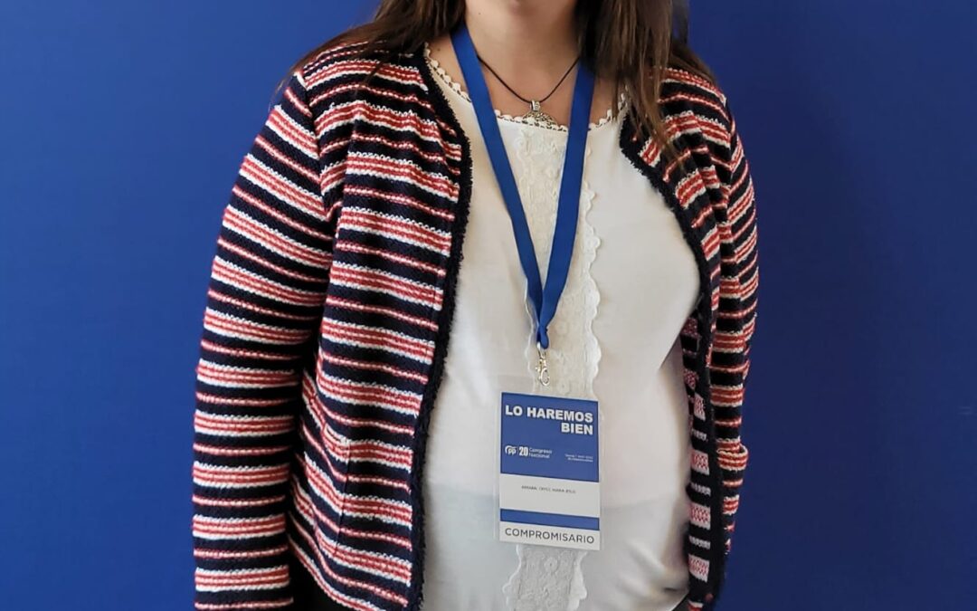 Una marteña en el Pleno de la Diputación de Jaén