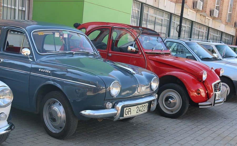 Ruta nocturna de vehículos clásicos por Martos y Las Casillas