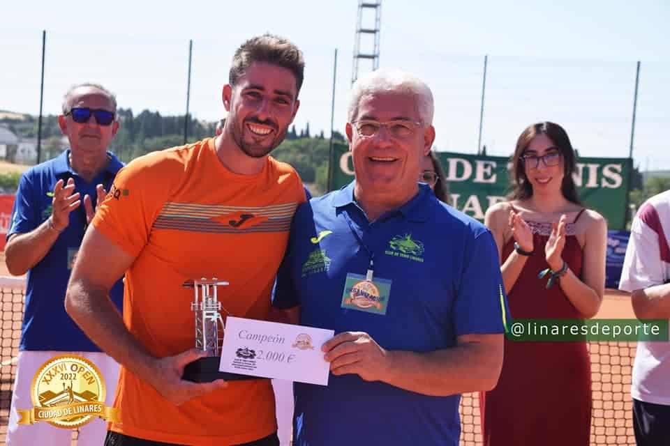 El XXXVI Open de Tenis “Ciudad de Linares» se fue a Madrid