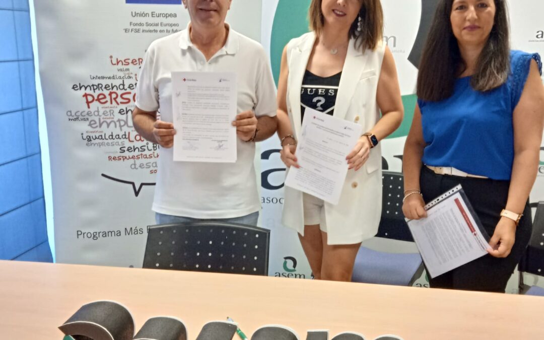 ASEM y Cruz Roja renuevan su convenio de colaboración
