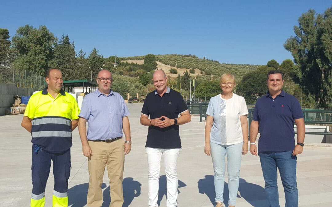 Torredonjimeno estrena punto de acopio de residuos de la construcción acometido por la Diputación Provincial