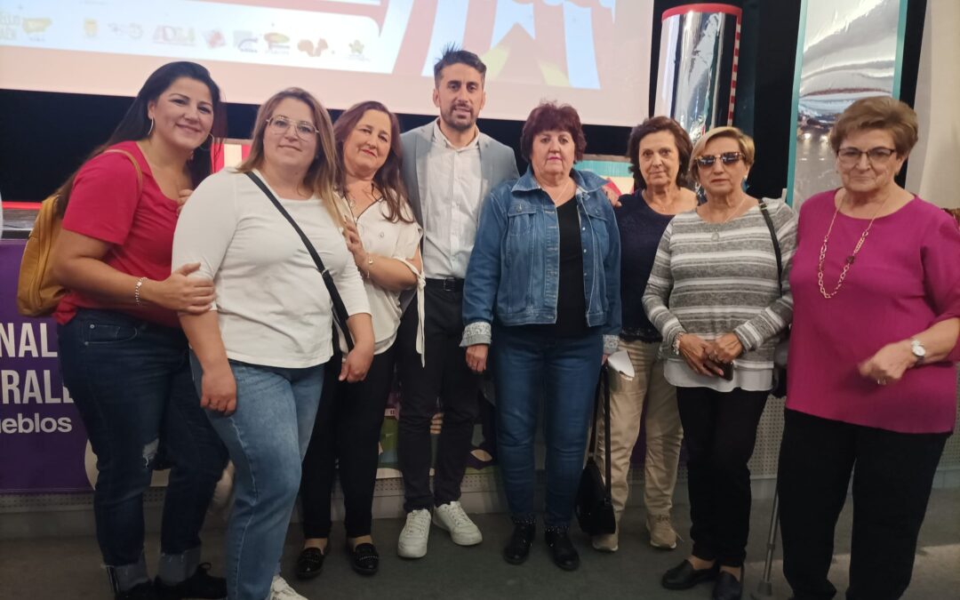 Jamilena estuvo presente en el Encuentro de Mujeres Rurales