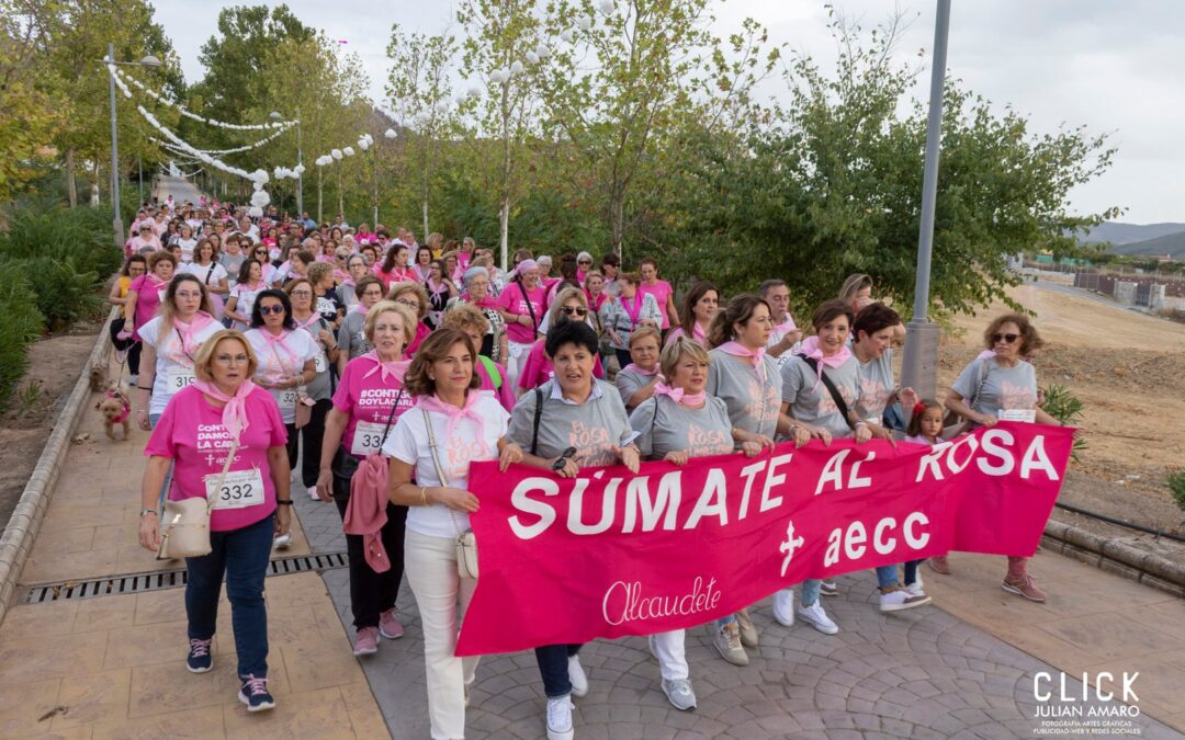 Alcaudete sacó pecho contra el cáncer