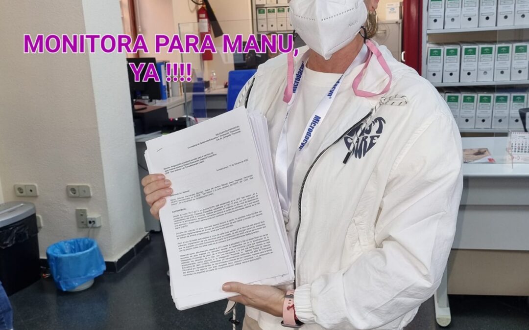 Torredelcampo consigue que Manu ya tenga monitor para el aula matinal