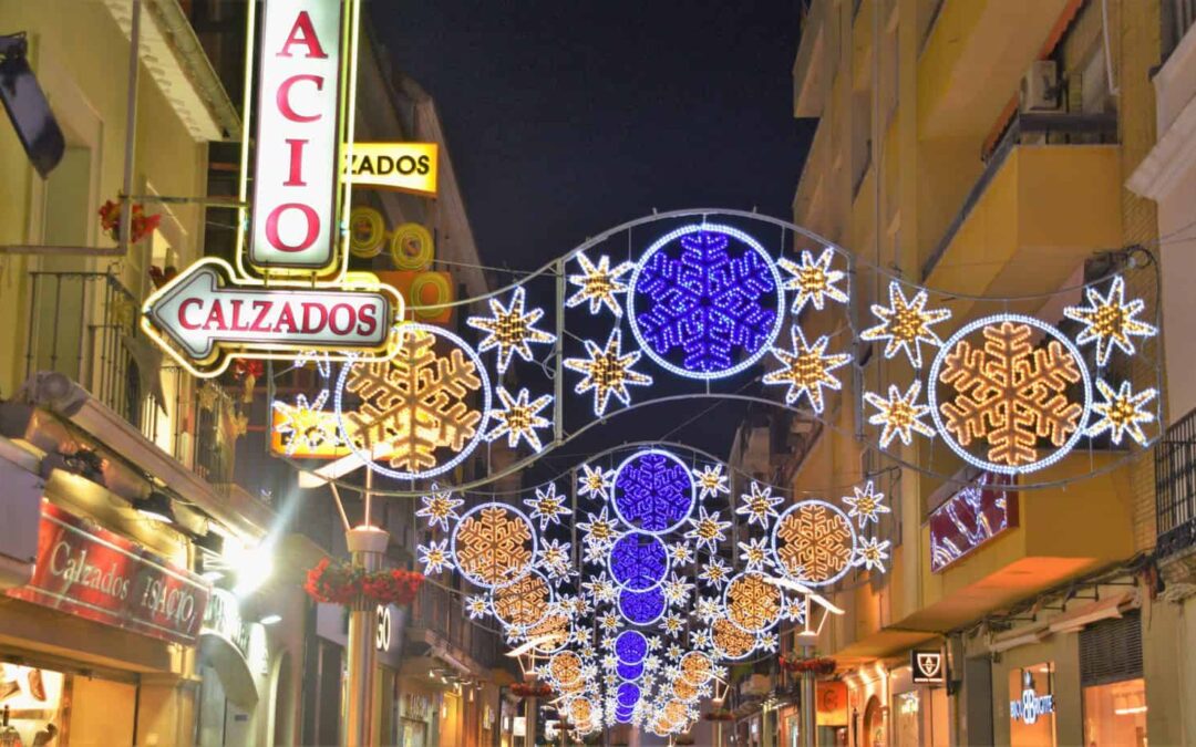 Luces de Jamilena para la Navidad de Linares