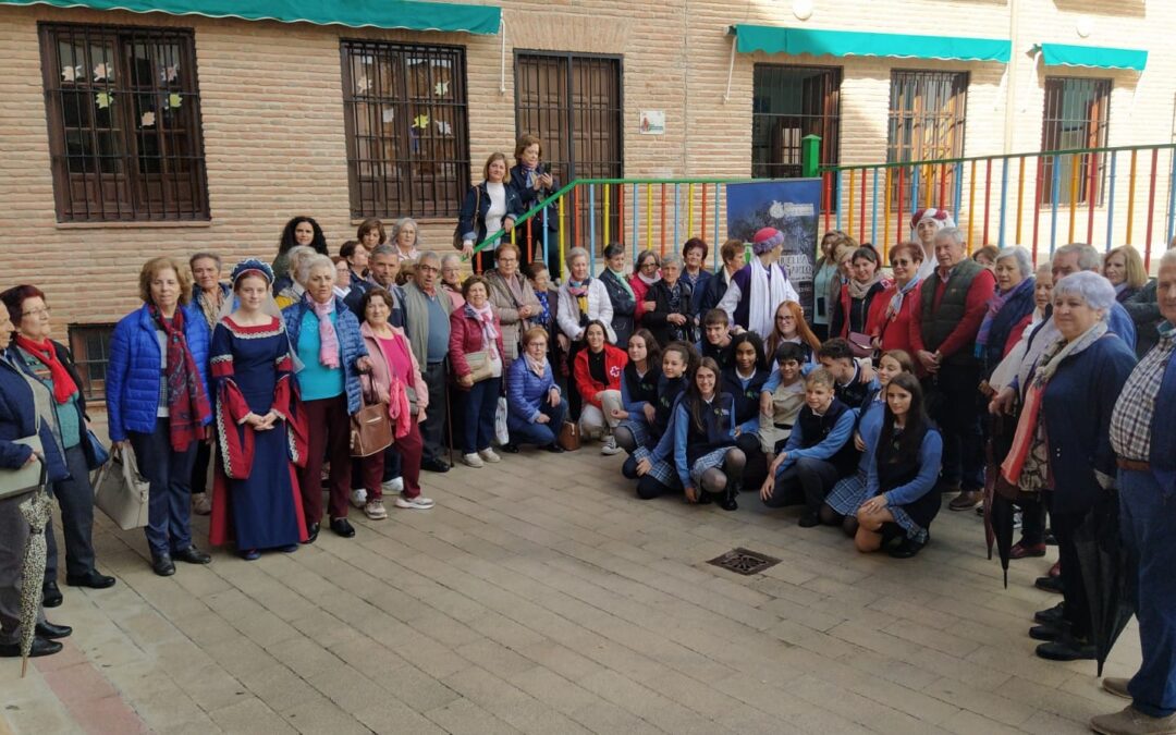 Los mayores de Castillo de Locubín conocieron la historia de Jaén