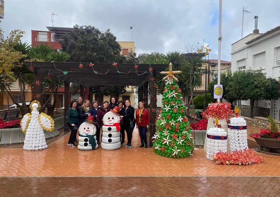 Jamilena luce una decoración de Navidad muy especial