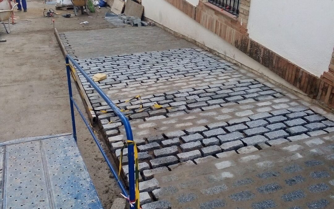 Las obras de la calle Pintor Ramírez se encuentran ya en su recta final
