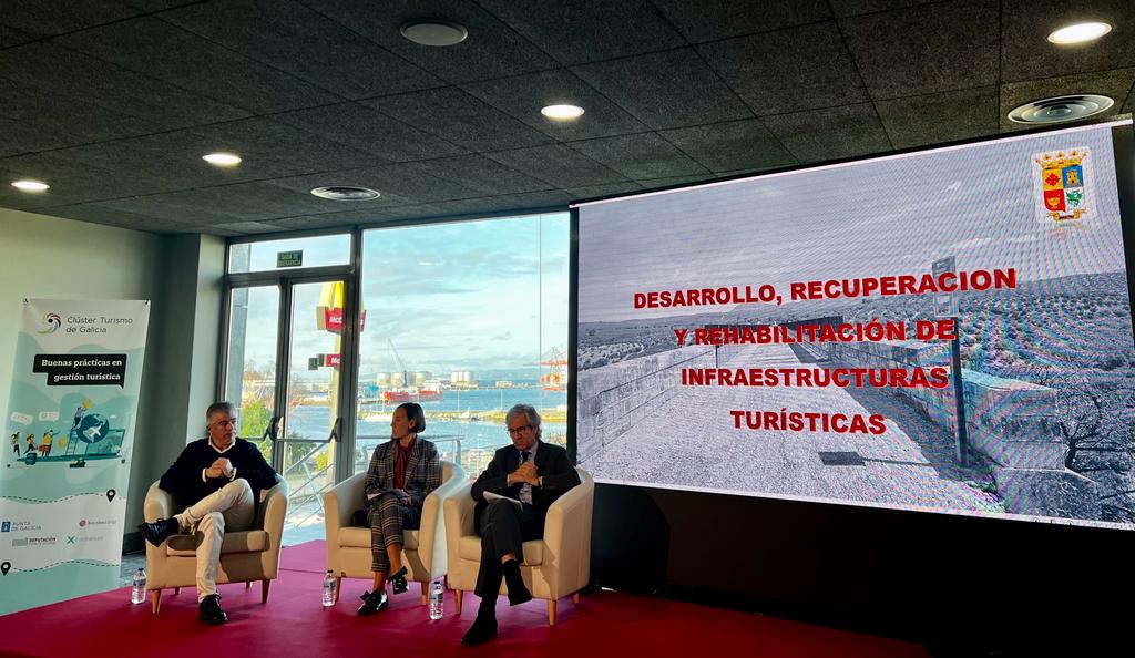 Martos expone en Galicia sus proyectos turísticos