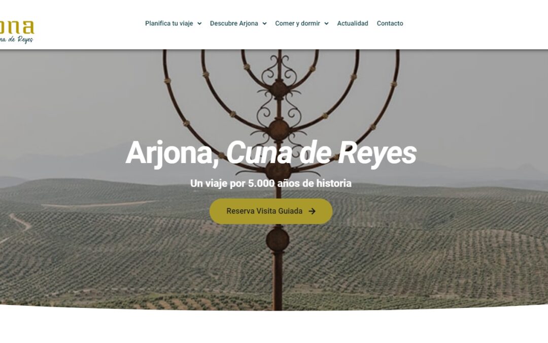 Presentada la nueva web turística de Arjona