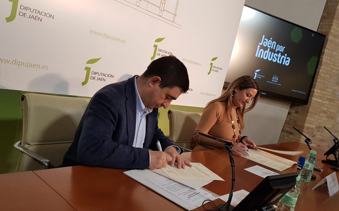 La Carolina es el primer ayuntamiento en adherirse a la plataforma “Jaén por industria” impulsada por  Diputación