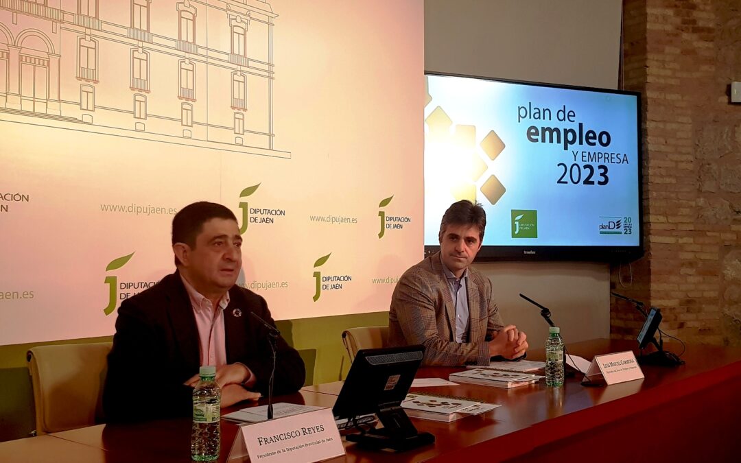 Diputación impulsa el Plan de Empleo y Empresa 2023 con más de 15,5 millones
