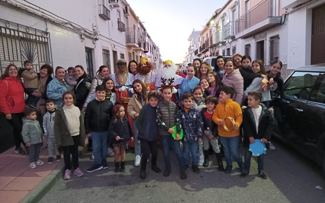 Los Reyes Magos visitaron a los enfermos de Jamilena
