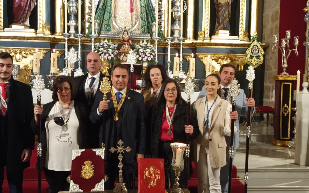 Nueva directiva de la Virgen de la Cabeza en Jamilena