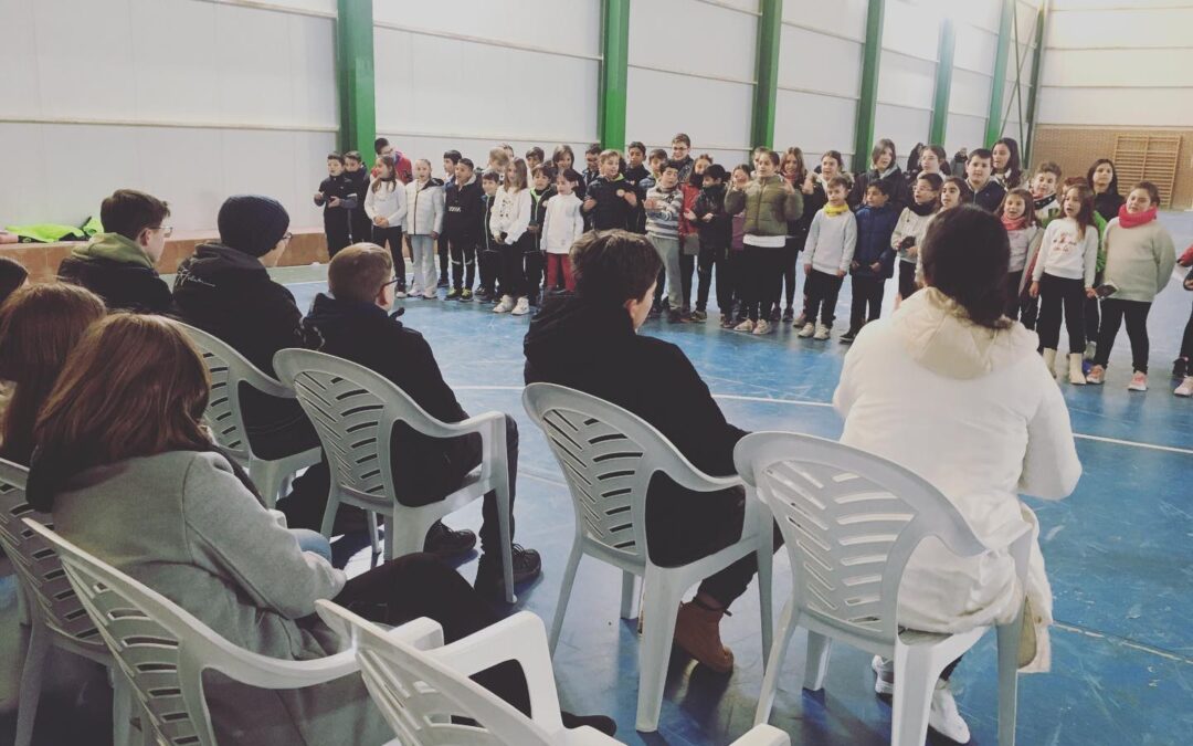 Estudiantes alemanes visitan el CEIP Padre Rejas