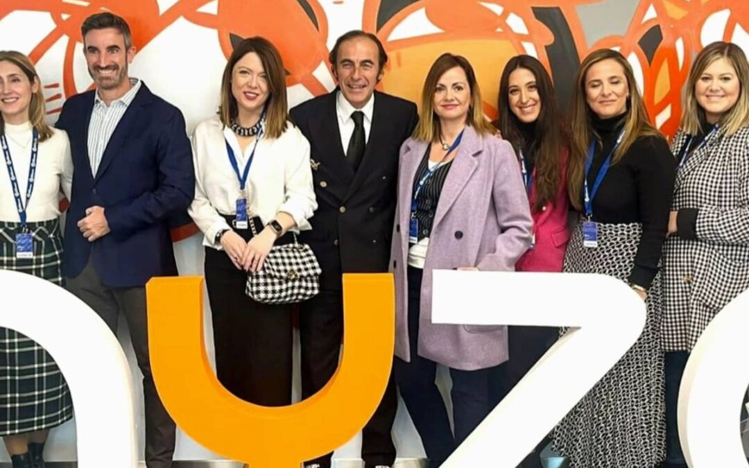 Empresarios de Martos asisten a un encuentro emprendedor en Geolit
