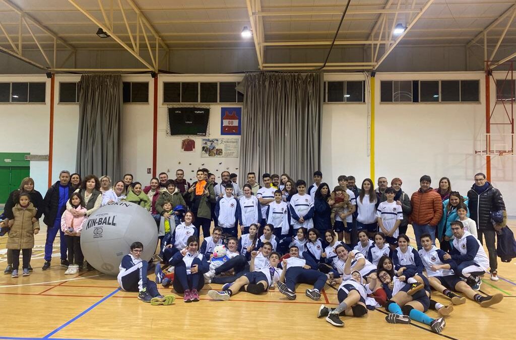 Kin-ball Martos ganó el primer Torneo Nacional Junior celebrado en Alcaudete