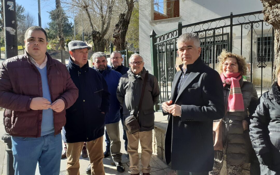 Emilio Torres valora la subida de las pensiones en Martos