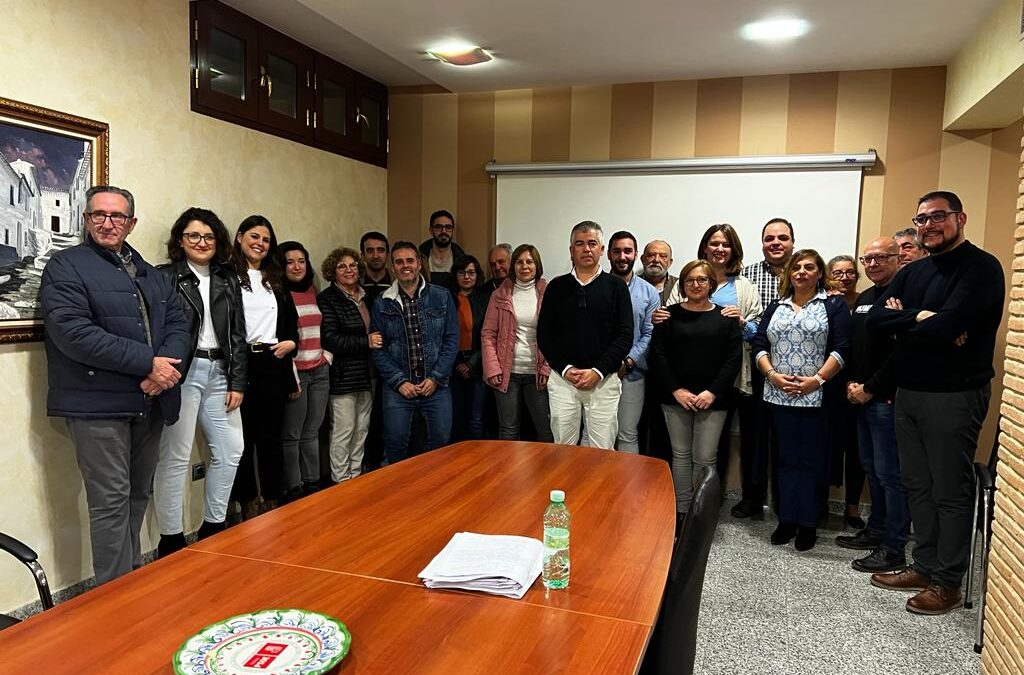 El PSOE de Martos cierra su lista para el 28-M con un equipo renovado