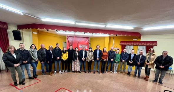 El PSOE de Torredelcampo aprueba por unanimidad la candidatura de Javier Chica