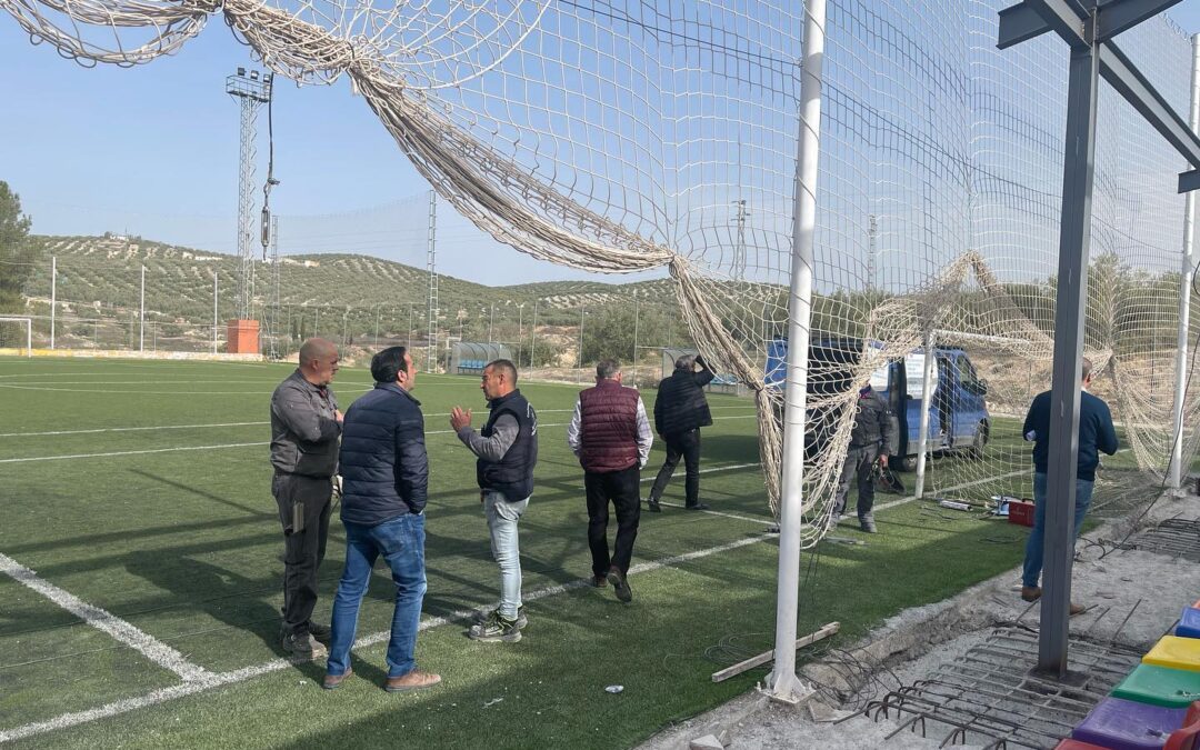 Mejora de las instalaciones deportivas en Los Noguerones