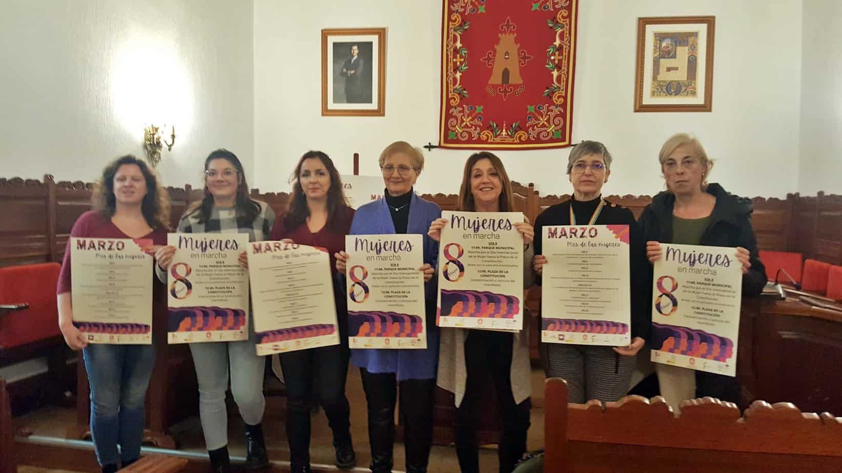 Presentación Actividades 8M en Torredonjimeno